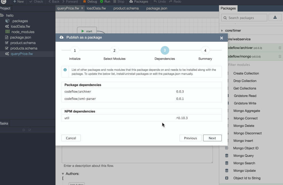 publish wizard 2