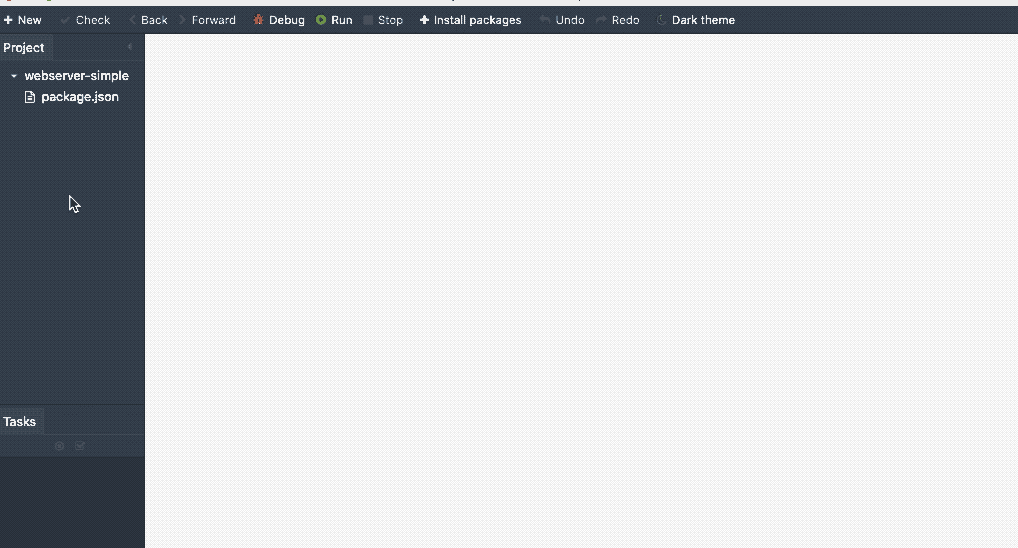 Create JSON